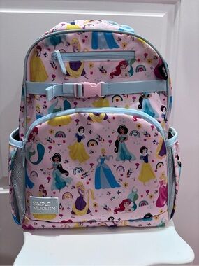 Simple Modern Kids' Pink Princess Print Backpack